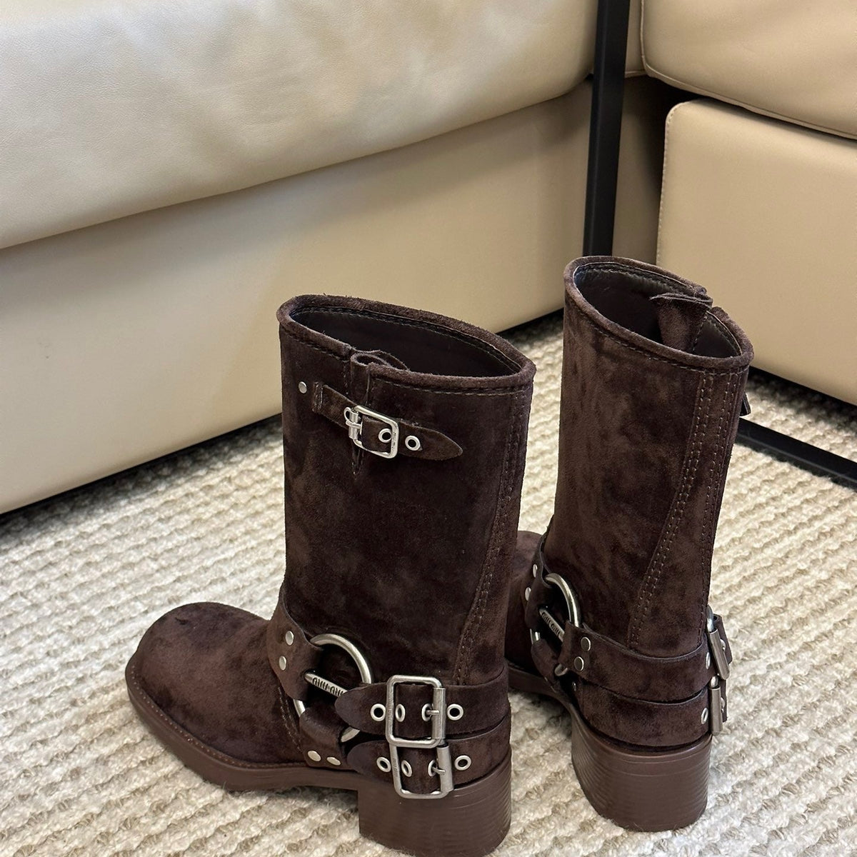Shoes? Miu M Boots Premium Designer Casual Shoes
