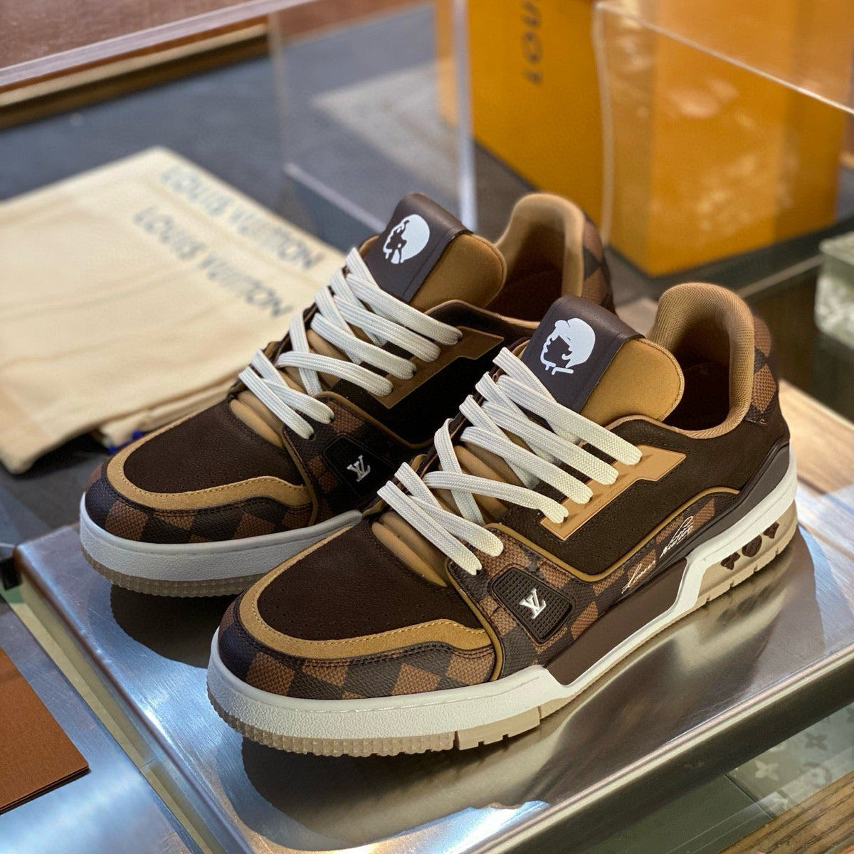 Louis Vuitton Shoes? Louis Vuitton Lou Trainers Comfortable Everyday Designer Shoes