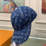 Angled view of Louis Vuitton unisex cap