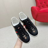 Gucci clean off-white luxury sneakers view 6 classic court silhouette