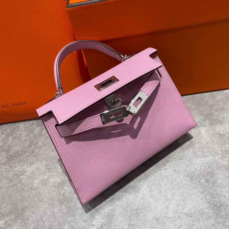 Tailored bag shown from front angle