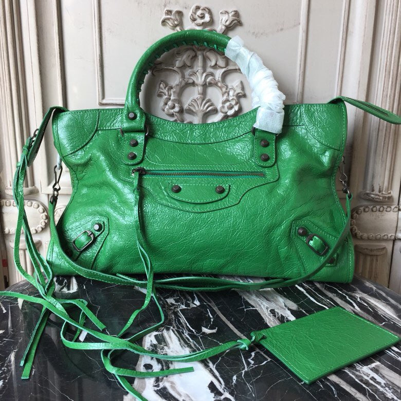 Contemporary Premium PU Leather Handbag - Refined Silhouette | Women's Designer-Inspired Purse #964 - side angle view (image 2) of designer-inspired handbag