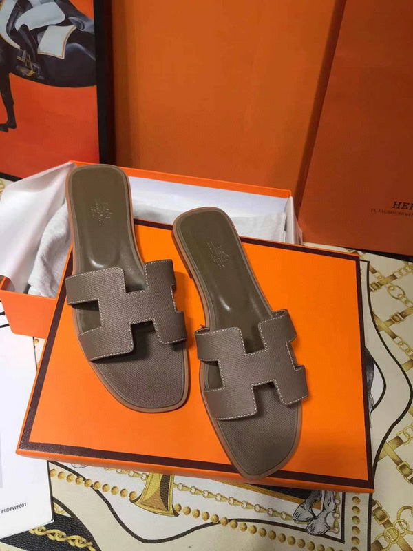 Hermes sandals Style 081 - close-up of premium designer craftsmanship