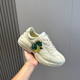 Gucci fresh white-and-black luxury sneakers view 4 streetwear statement look