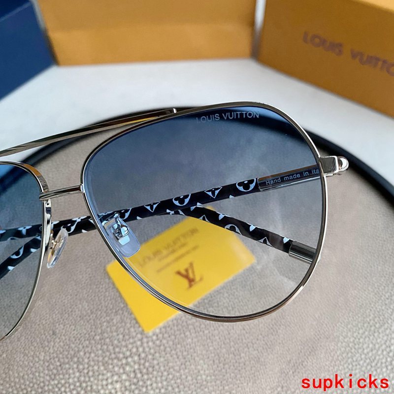 Front view of Louis Vuitton unisex sunglasses