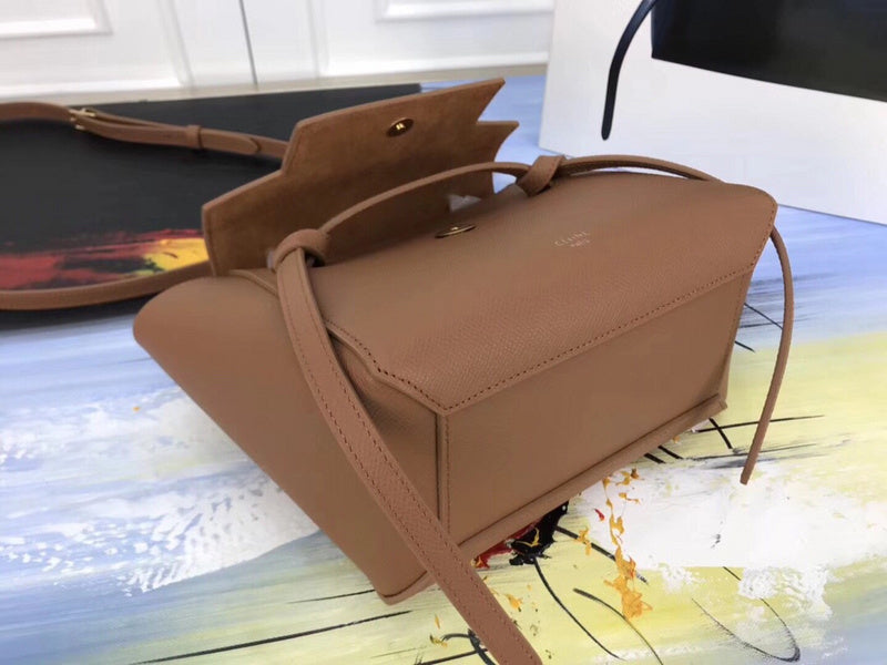Back view of chic statement women's handbag – women's premium purse