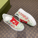 Gucci crisp white luxury sneakers view 7 everyday casual design