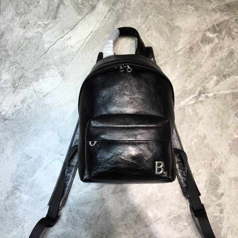 Chic Vegan Leather Handbag - Polished Finish | Women's Premium Handbag #164 - front view (image 1) of designer-inspired handbag
