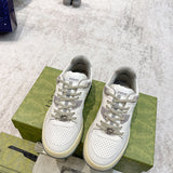 Gucci classic monochrome luxury sneakers view 5 low-top design