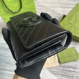 Back view of classic statement women's handbag – women's designer-style accessory