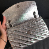 Effortless Vegan Leather Handbag - Refined Silhouette | Women's Fashion Handbag #802 - alternate angle view (image 8) of designer-inspired handbag