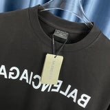 Balenciaga t-shirt close-up — premium authentic designer style