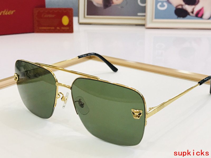 Lifestyle view of Cartier unisex sunglasses