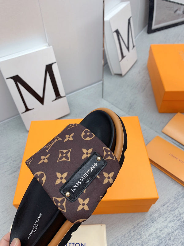 Louis Vuitton shoes Style 385 - styled lifestyle view