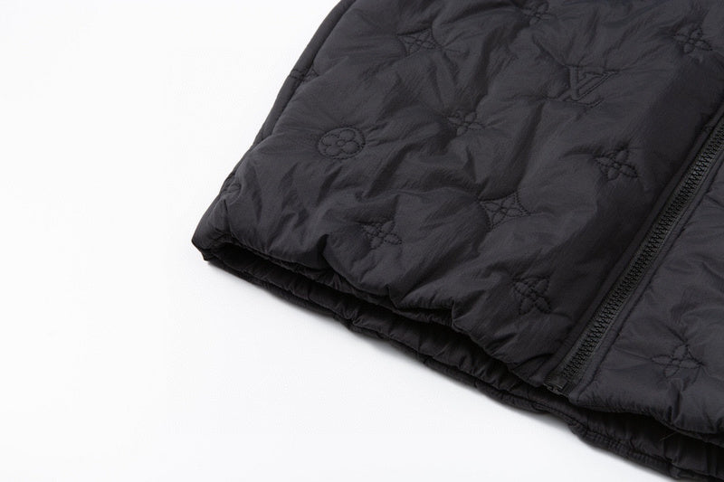 Side profile of Louis Vuitton luxury clothing with everyday silhouette