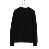 Side profile of Gucci luxury clothing with tailored silhouette