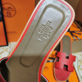 Hermes sandals Style 087 - back heel detail