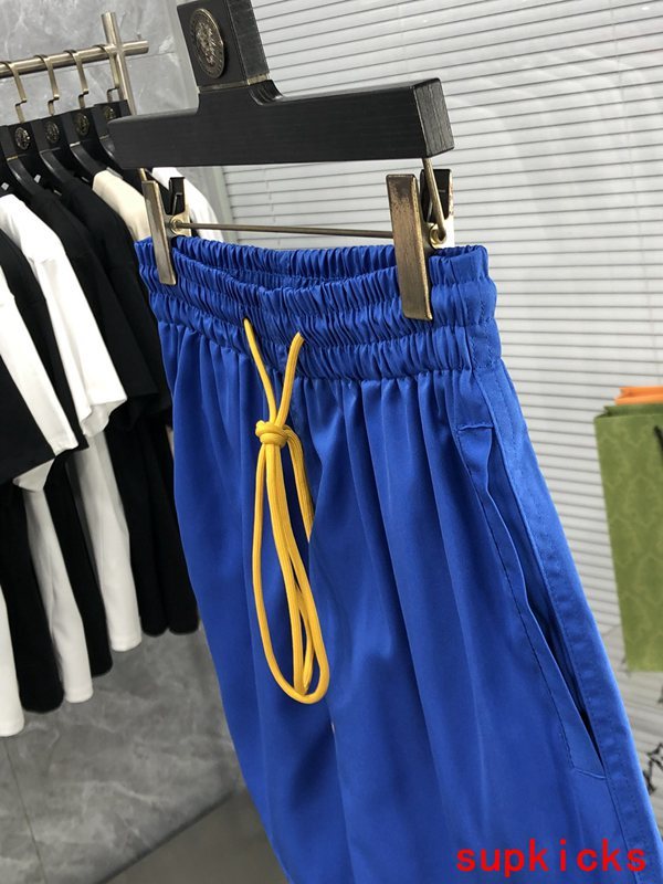 Front view of Rhude luxury clothing with streetwear-inspired cut
