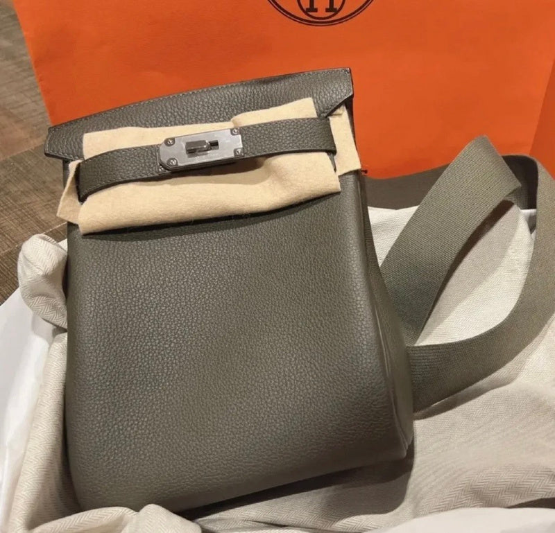 Statement handbag styled for everyday wear