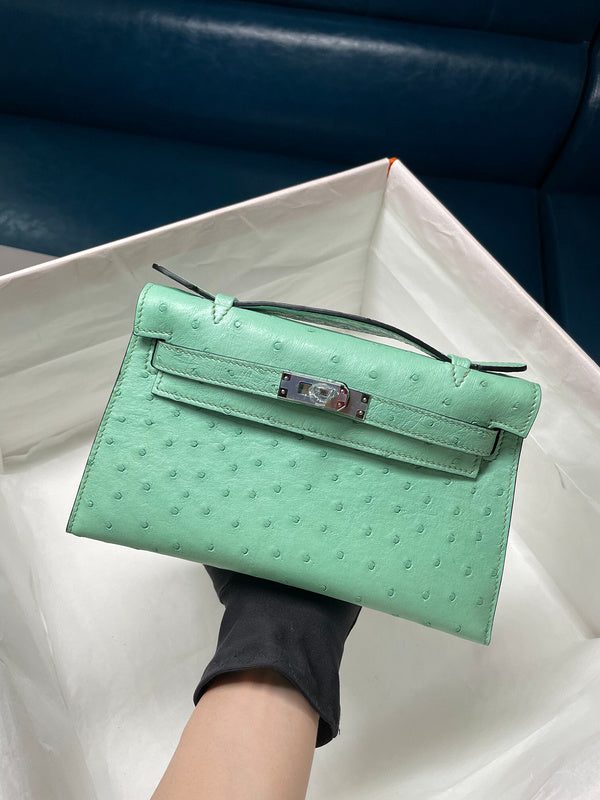 Close-up detail of modernist bag design