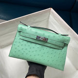 Close-up detail of modernist bag design