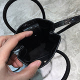 Effortless Vegan Leather Handbag - Understated Luxury Look | Women's Luxury Handbag #1059 - styled full view (image 7) of designer-inspired handbag