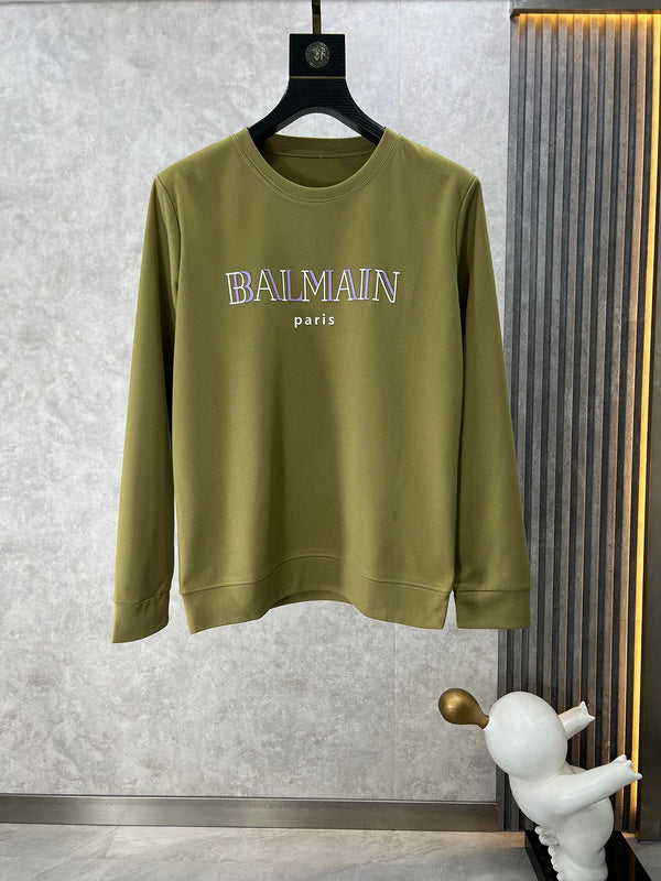 Side profile view of Balmain luxury piece style No.044