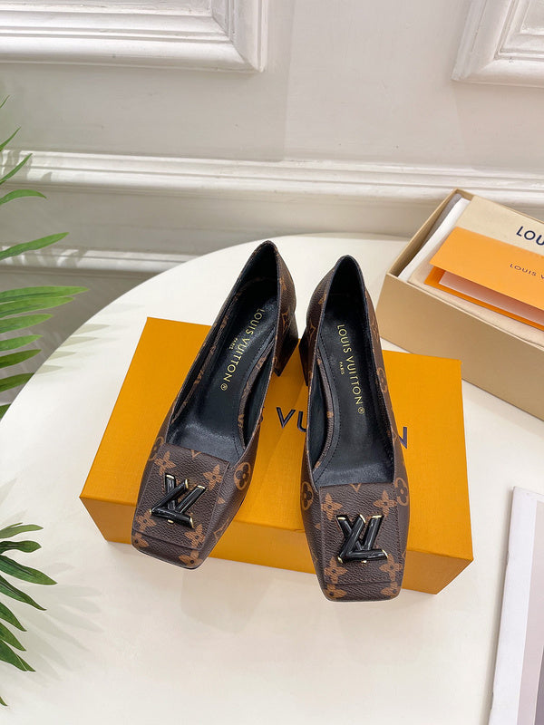 Louis Vuitton shoes Style 302 - styled lifestyle view (alternate angle)