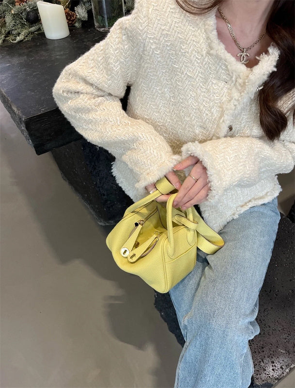  Sleek structured bag front view 7