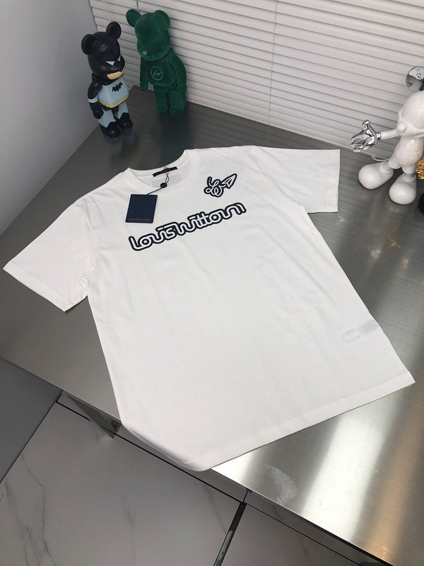 Back view of Louis Vuitton cotton t-shirt with tailored silhouette