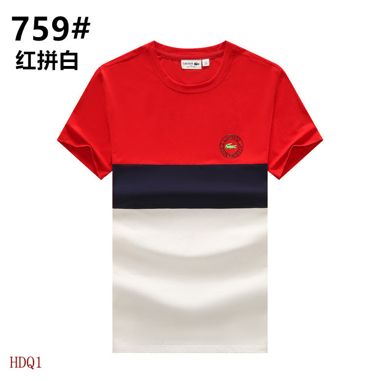 Back view of Lacoste luxury clothing with tailored silhouette