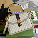 Front view of signature premium women's handbag – women's luxury accessory