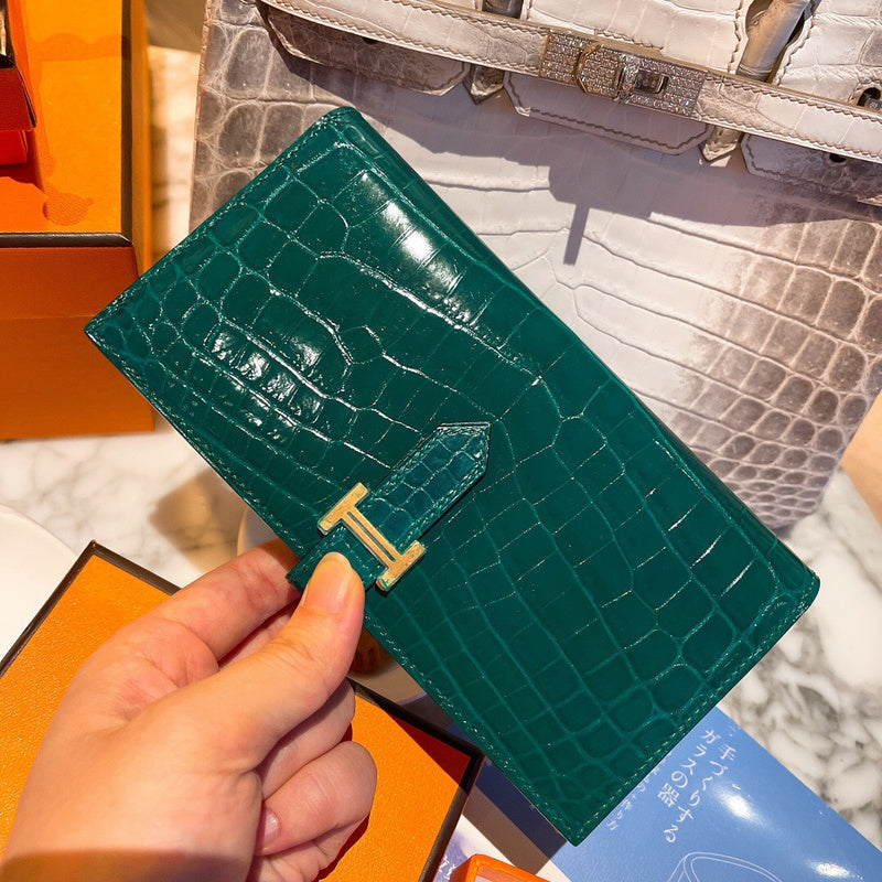 Close-up detail of sleek bag design