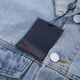 Back view of Louis Vuitton luxury clothing with relaxed-fit cut