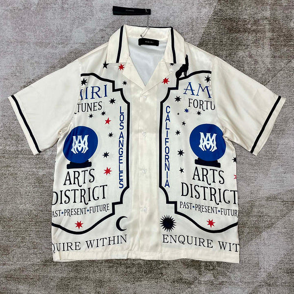 Amiri t-shirt front view designer style