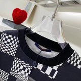 Back view of Louis Vuitton luxury clothing with runway-inspired design