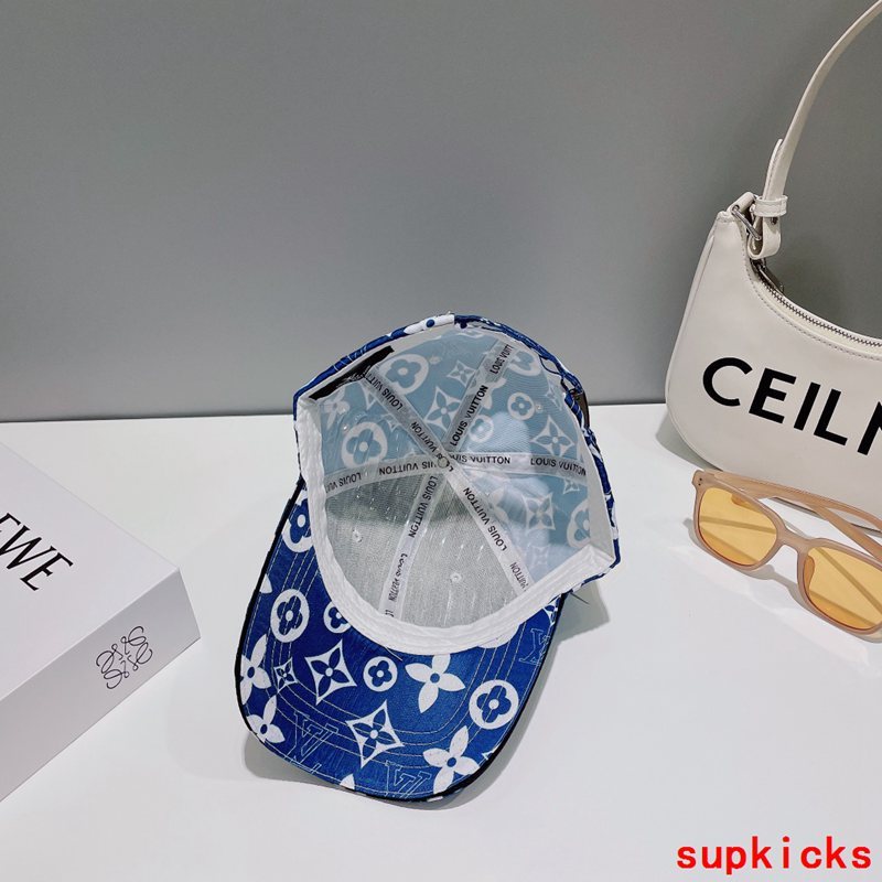 Side view of Louis Vuitton unisex cap