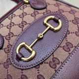 Back view of refined premium women's handbag – women's luxury handbag
