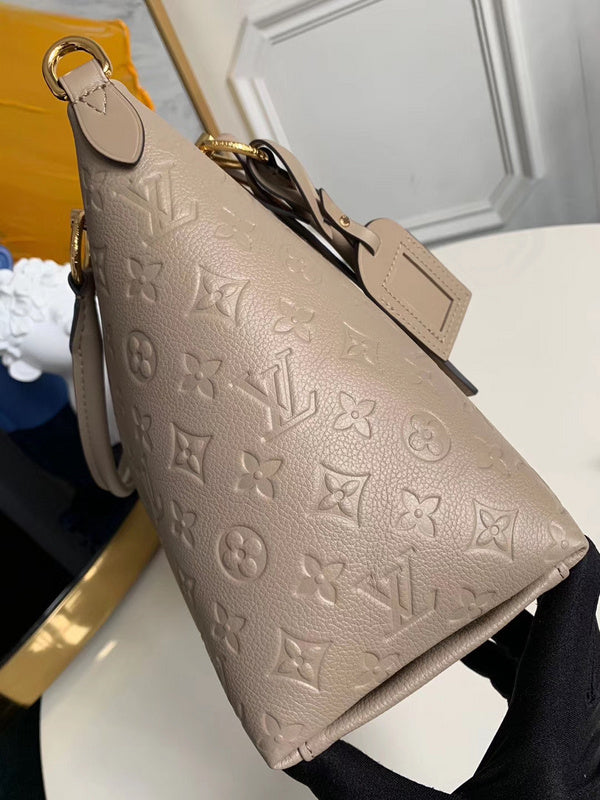 Styled lifestyle shot of modern statement women's handbag – women's statement bag