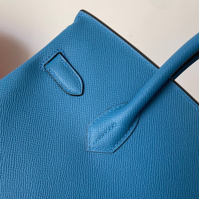 Close-up detail of modernist bag design