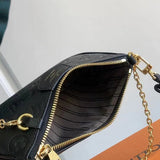 Interior view of everyday-luxe refined women's handbag – women's luxury accessory