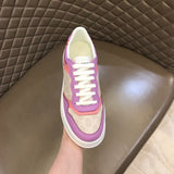 Gucci muted earth tones luxury sneakers view 8 heritage-inspired look