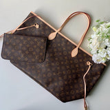 Back view of refined everyday-luxe women's handbag – women's statement bag