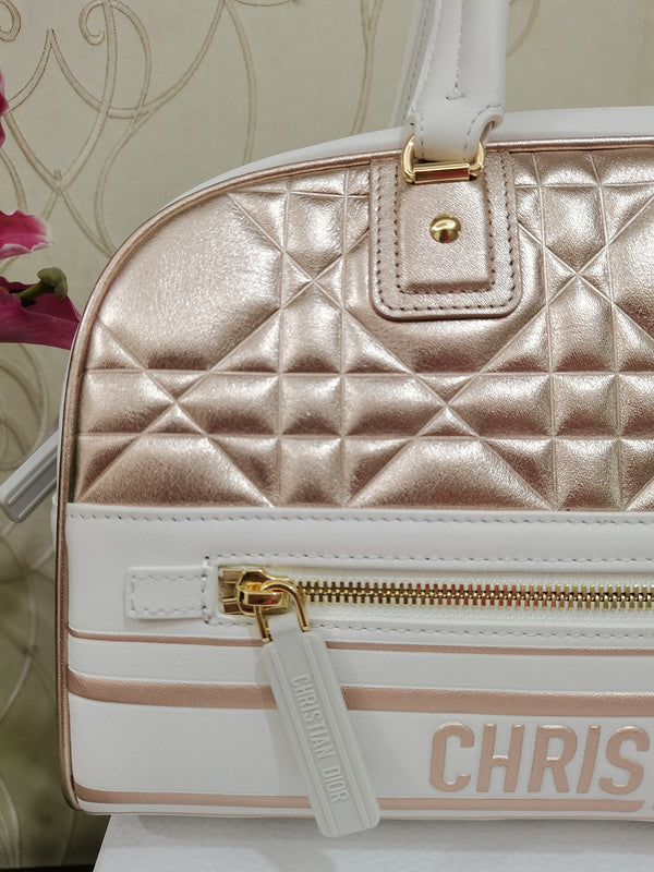 Top view of polished structured women's handbag – women's everyday handbag