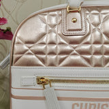 Top view of polished structured women's handbag – women's everyday handbag