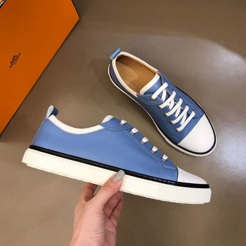 Hermes shoes Style 226 - front view, statement logo accent