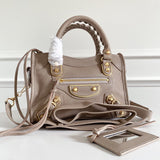 Zivas Charm Refined Everyday Style Statement Handbag (Signature Shape & Finish) – Lifestyle Shot