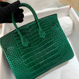 Close-up detail of classic bag design