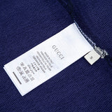 Close-up detail shot of Gucci luxury clothing with everyday silhouette