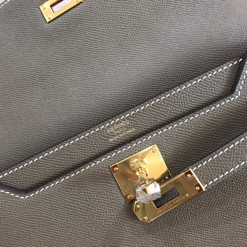 Close-up detail of clean-lined bag design